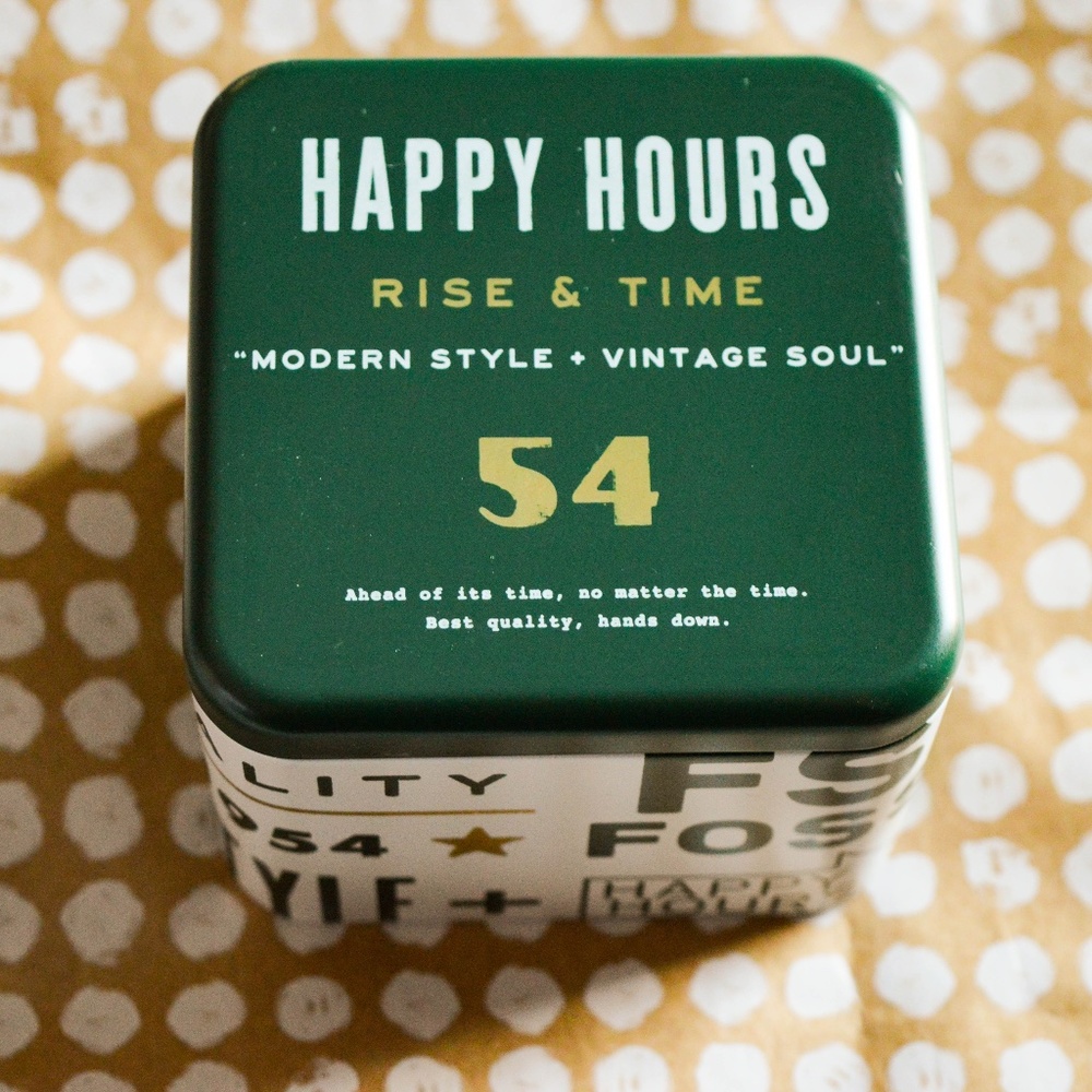 Happy Hours Tin Box | Fossil